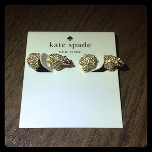 Kate Spade Polar Bear Ear Rings